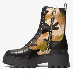 Michael Kors combat boots 7.5